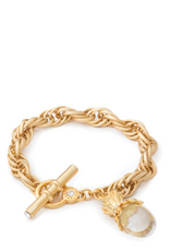Spartina Pineapple Toggle Bracelet