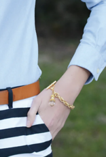 Spartina Pineapple Toggle Bracelet