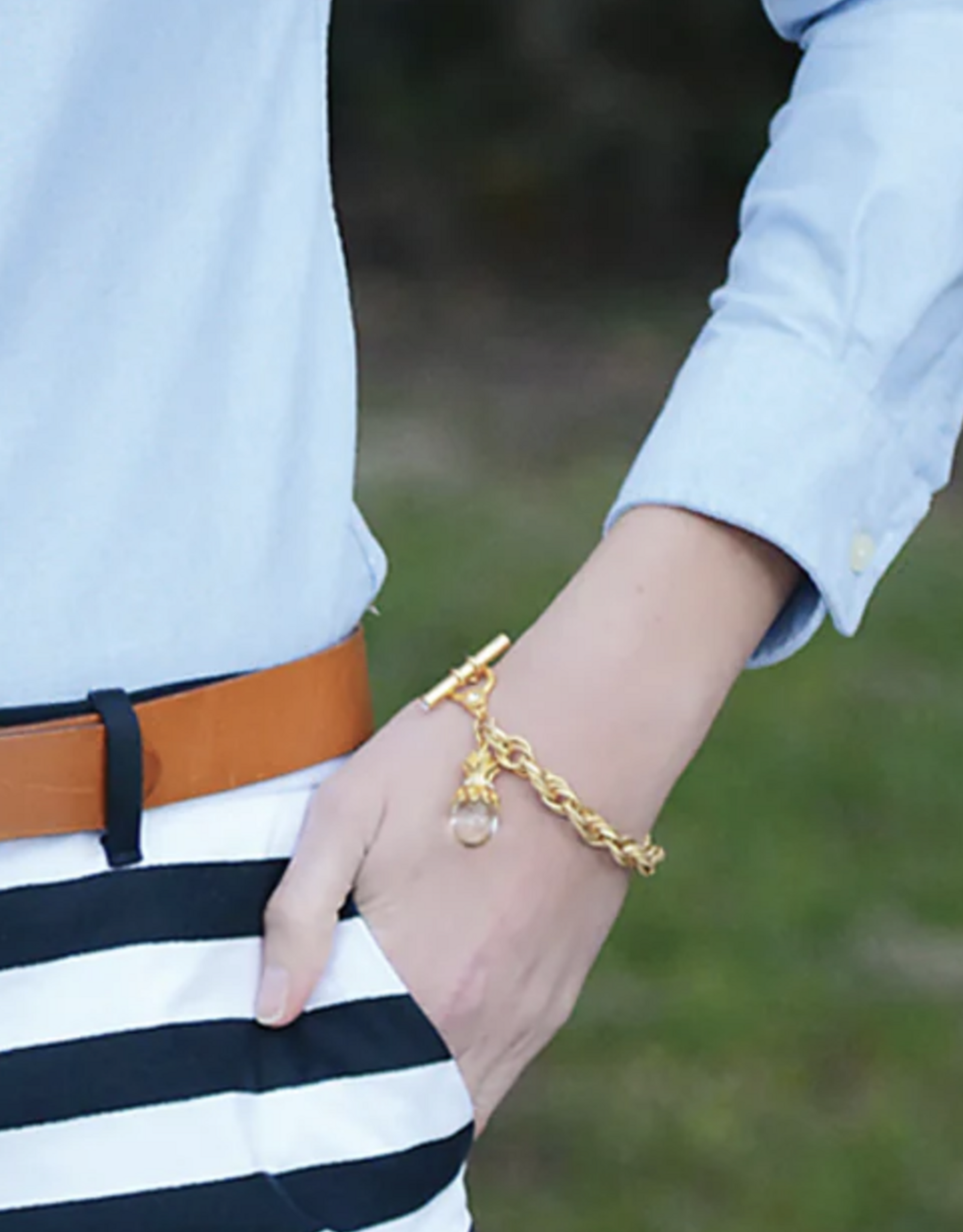 Spartina Pineapple Toggle Bracelet