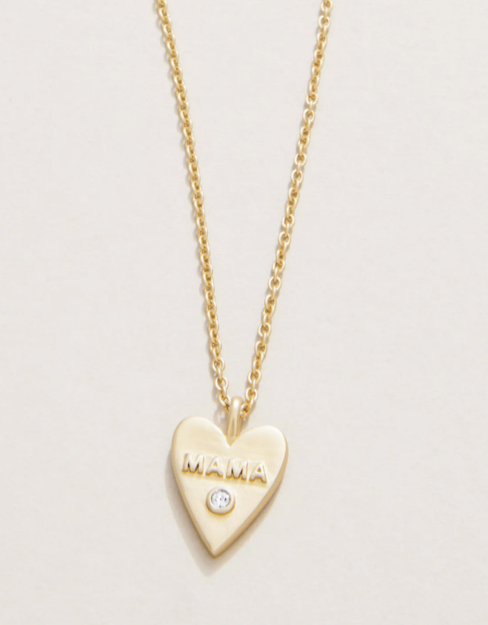 Spartina Mama Necklace SLV gold