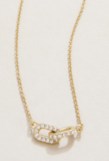 Spartina Strength Necklace SLV gold
