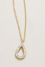 Spartina Make A Wish Necklace SLV gold