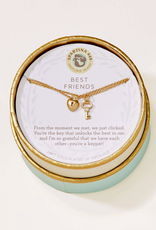 Spartina Best Friends Necklace SLVgold