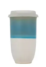 Nova Ceramics Lagoon Ceramic Travel Mug 16oz
