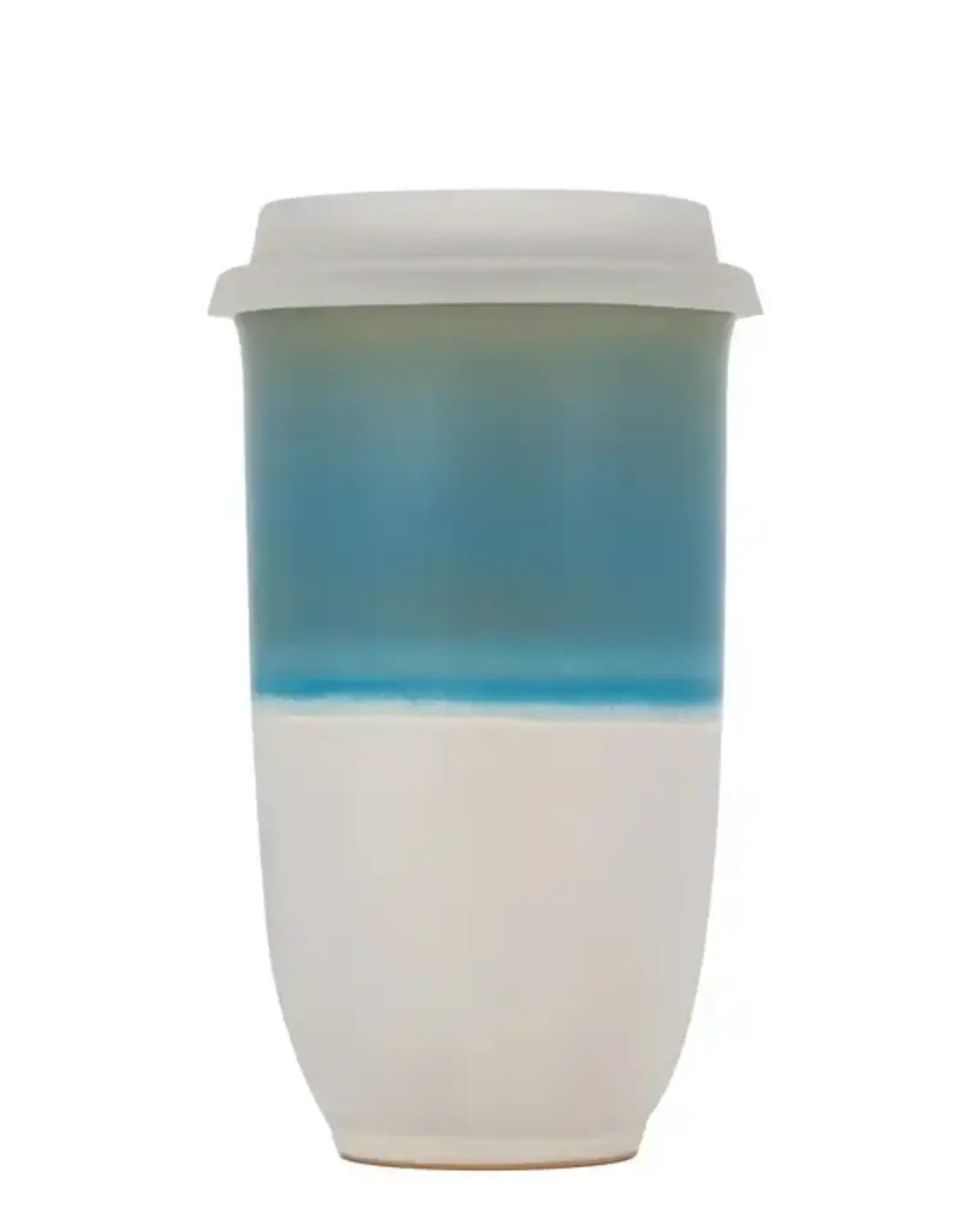 Nova Ceramics Lagoon Ceramic Travel Mug 16oz