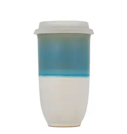 Nova Ceramics Lagoon Ceramic Travel Mug 16oz