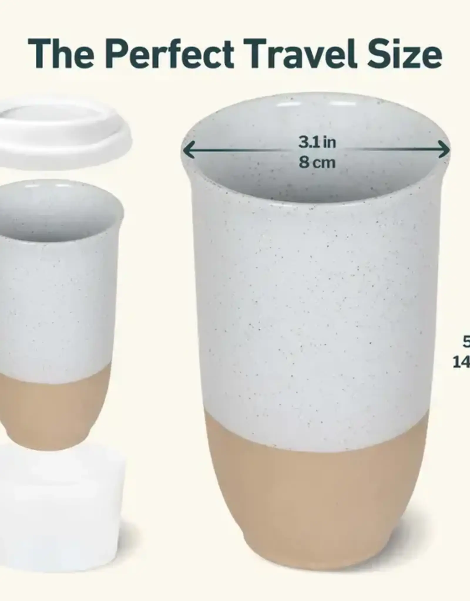 Dune Ceramic Travel Mug 16oz