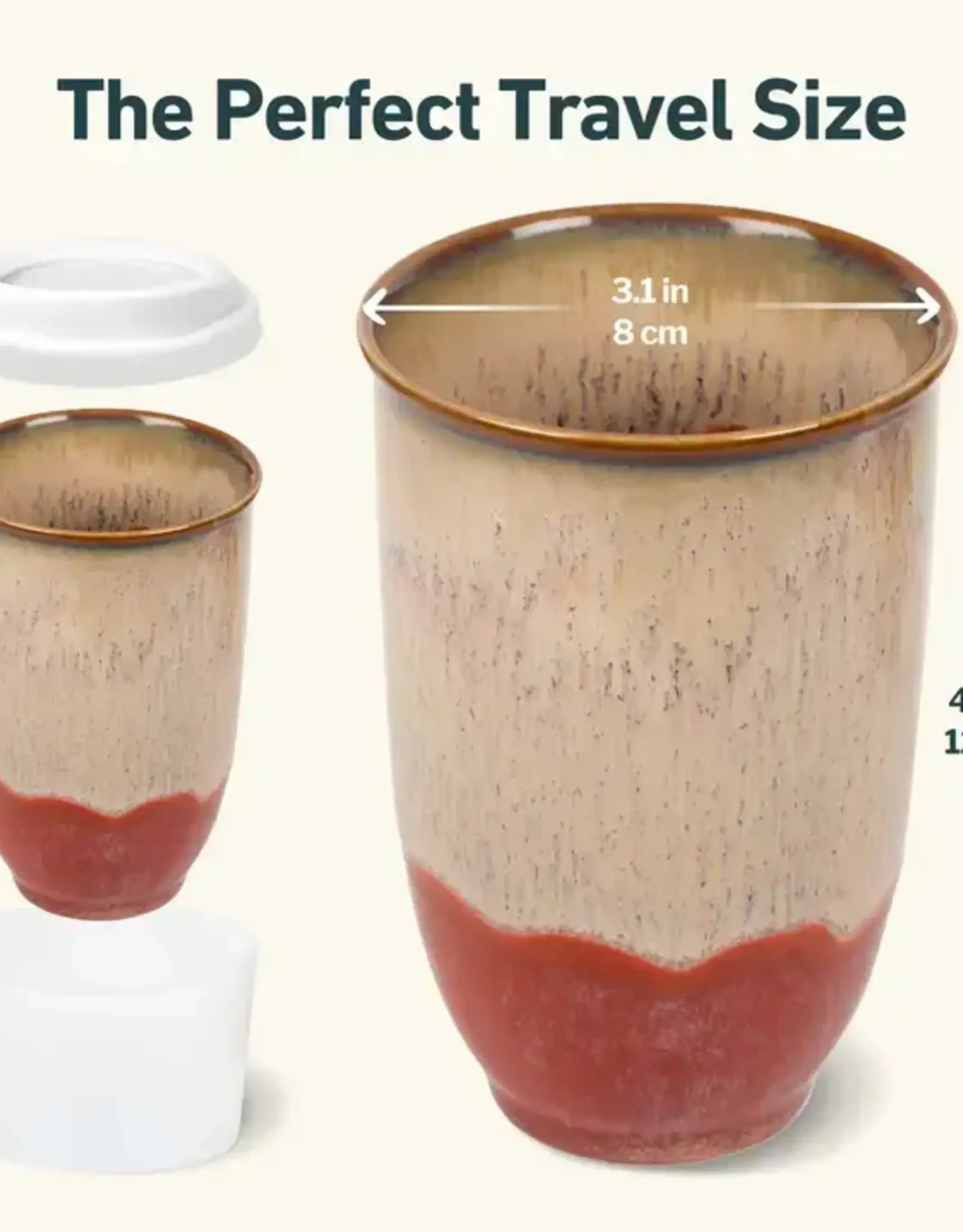 Nova Ceramics Jupiter Ceramic Travel Mug 12oz