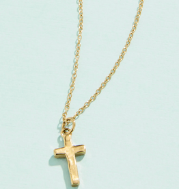 Spartina Cross Necklace Gold