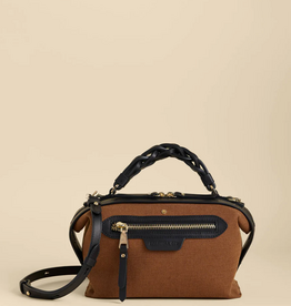 Spartina Sable Selena Satchel Toffee/Black