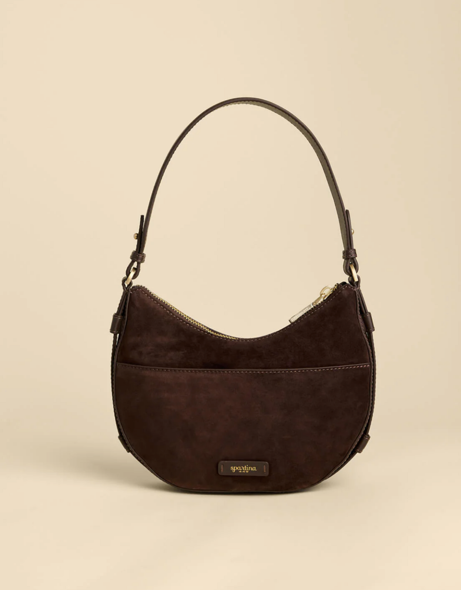 Spartina Siren Suede Lynn Hobo Espresso