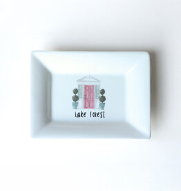 Dishique Lake Forest Red Door Mini Dish