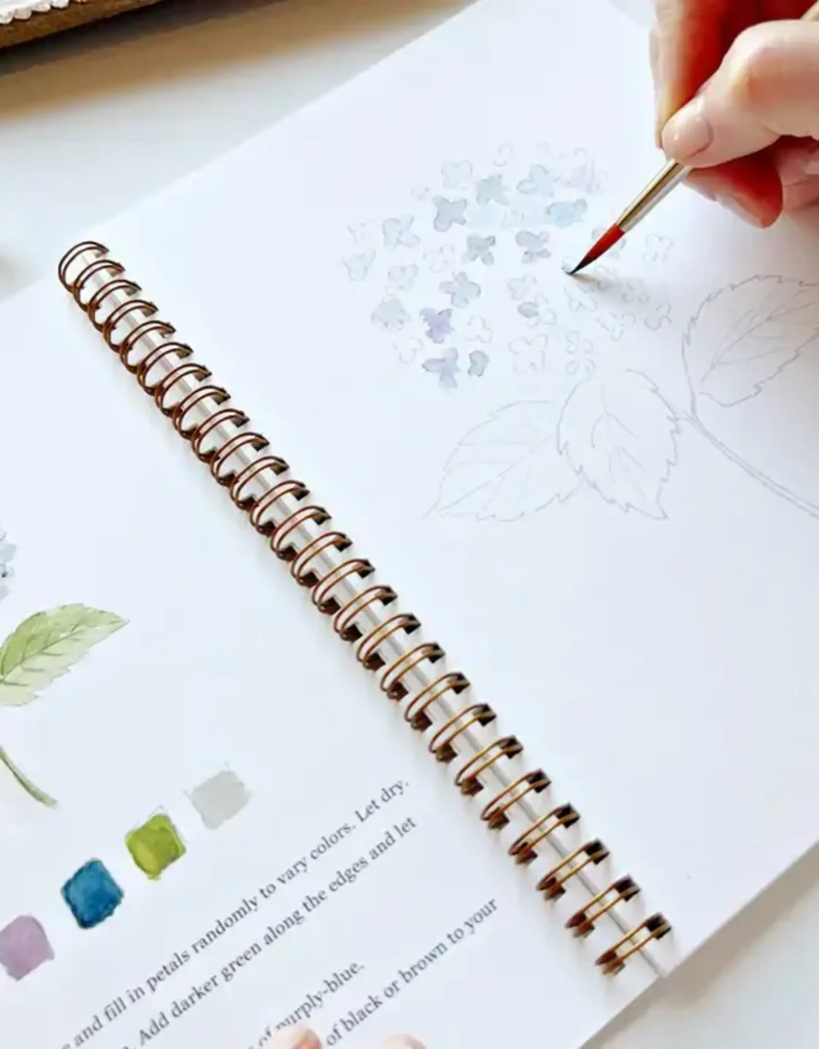 Emily Lax Studio Flowers Watercolor Workbook