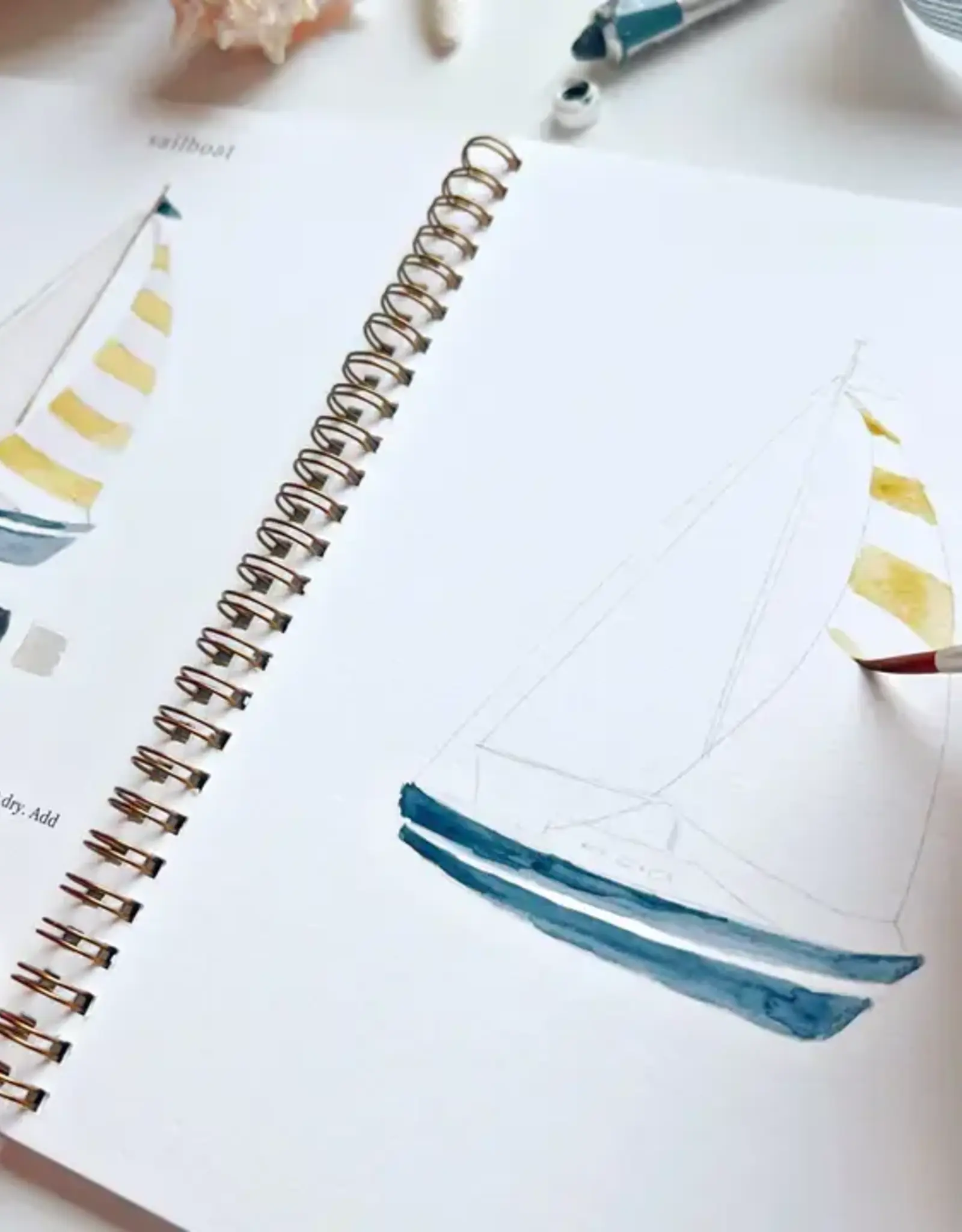 Emily Lax Studio Seaside Watercolor Notebook