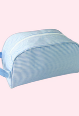 Mint Traveler Baby Blue Preppy Stripe Seersucker