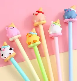 BC Mini Ice Cream Party Animals Gel Pen
