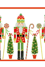 Caspari Row of Nutcrackers Christmas Cards xx