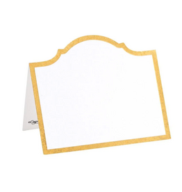 Caspari Placecards Gold Arch