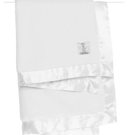 Little Giraffe Chenille Blanket White