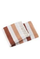 A Soft Idea Throw Sweet Stripes Corals