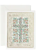 Rifle Paper Rosette Cross Card