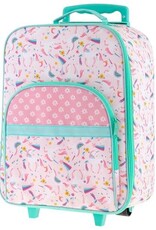 Stephen Joseph Rolling Luggage Unicorn Pink