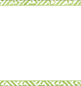 Caspari Fretwork Green Correspondence Cards