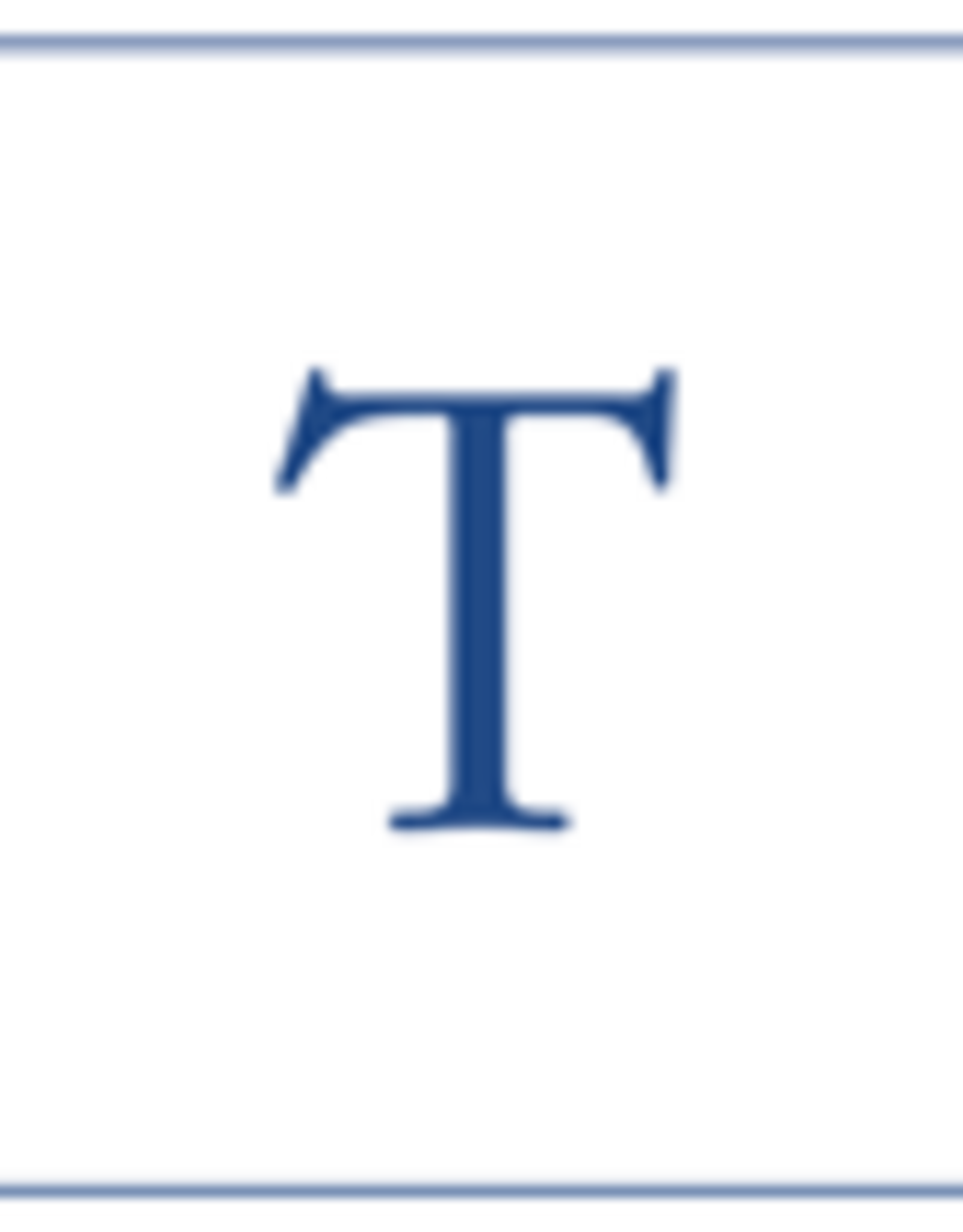 Caspari T--Navy Embossed Note Cards/8