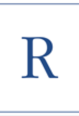 Caspari R--Navy Embossed Note Cards/8