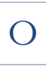 Caspari O--Navy Embossed Note Cards/8