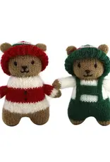 Melange Swiss Bear Ornament