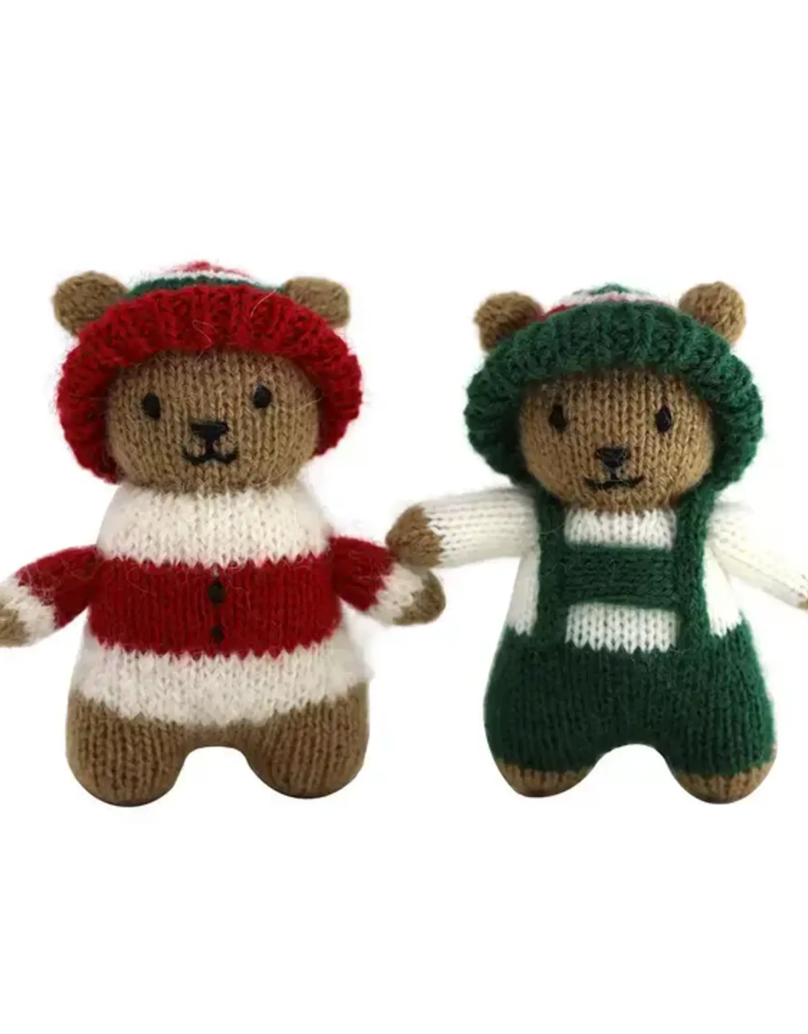 Melange Swiss Bear Ornament