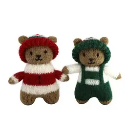 Melange Swiss Bear Ornament