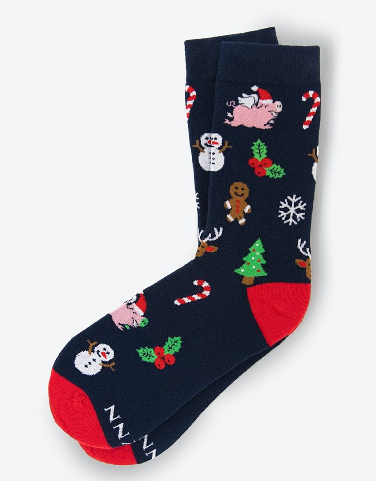 Wild Attire Socks Tis The Season Short