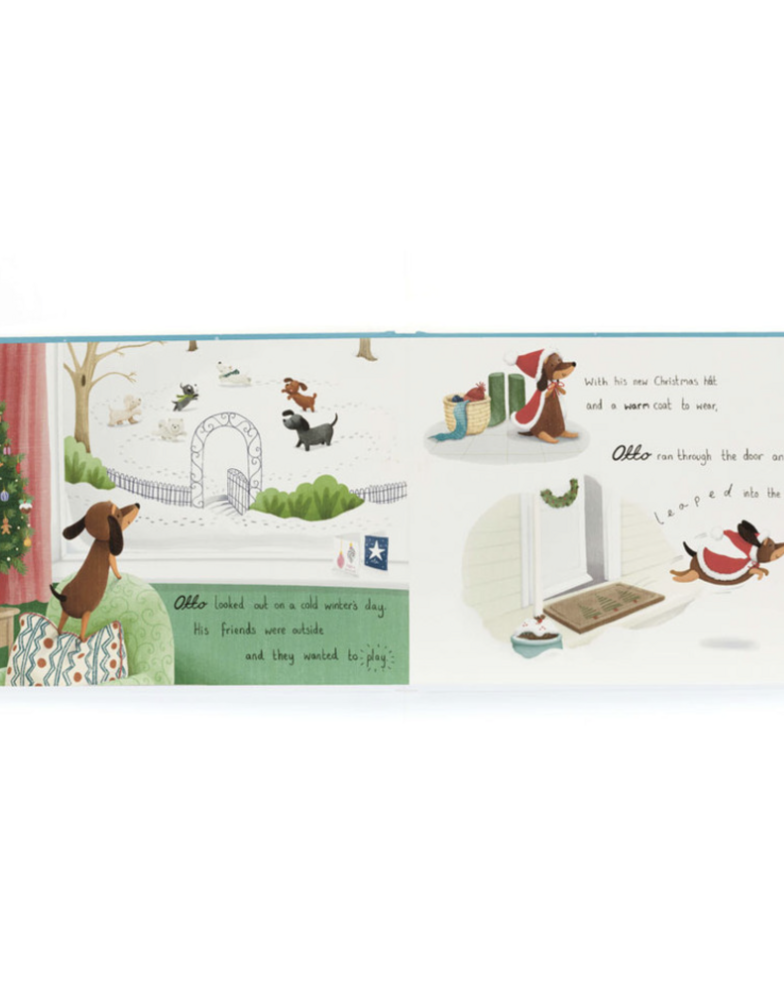 Jelly Cat Otto's Snowy Christmas Book