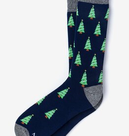 Wild Attire Socks Tinsel Toes Navy