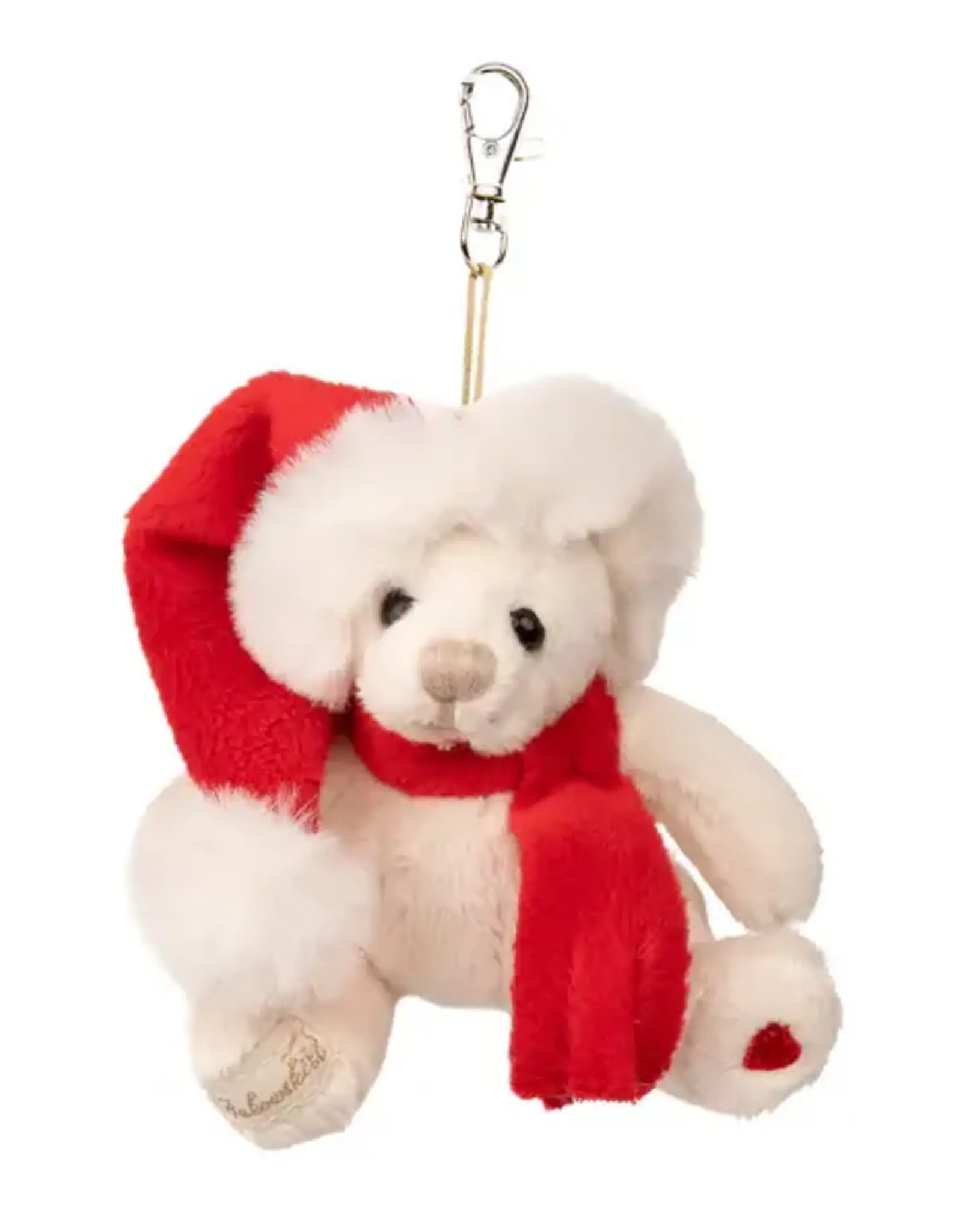 Bukowski Bears Bernard Bag Charm White