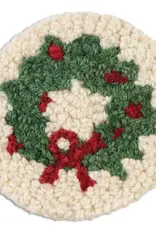 Chandler Four Corners Wreath Coaster Set/4