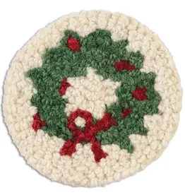 Chandler Four Corners Wreath Coaster Set/4