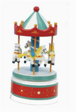 Red/Mint Carousel plays Magic Flute