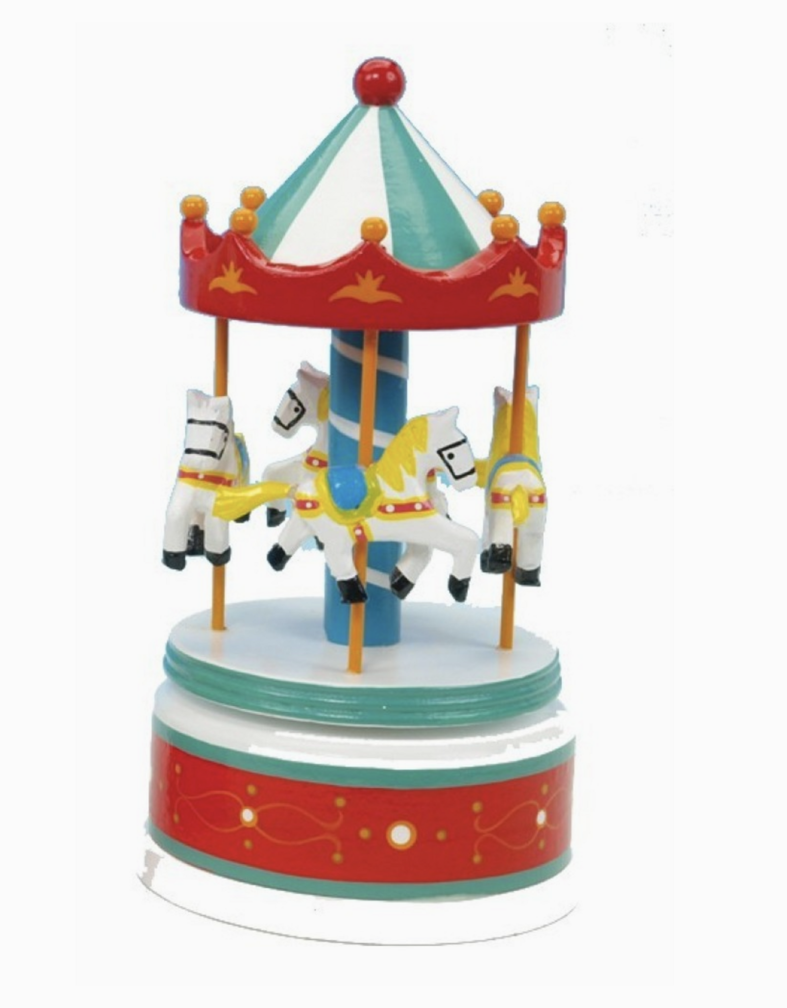 Red/Mint Carousel plays Magic Flute