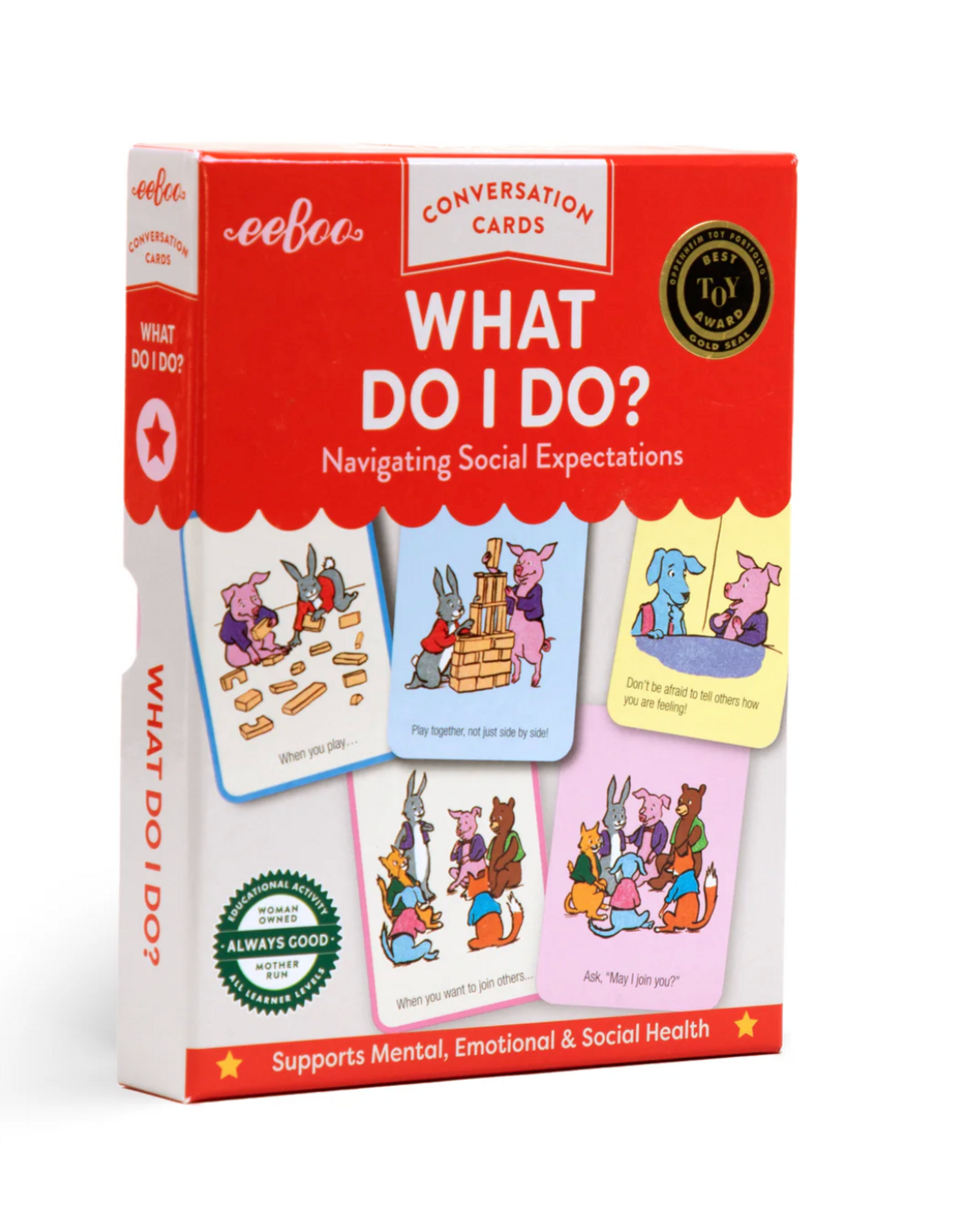 EEboo What Do I Do? Conversation Cards