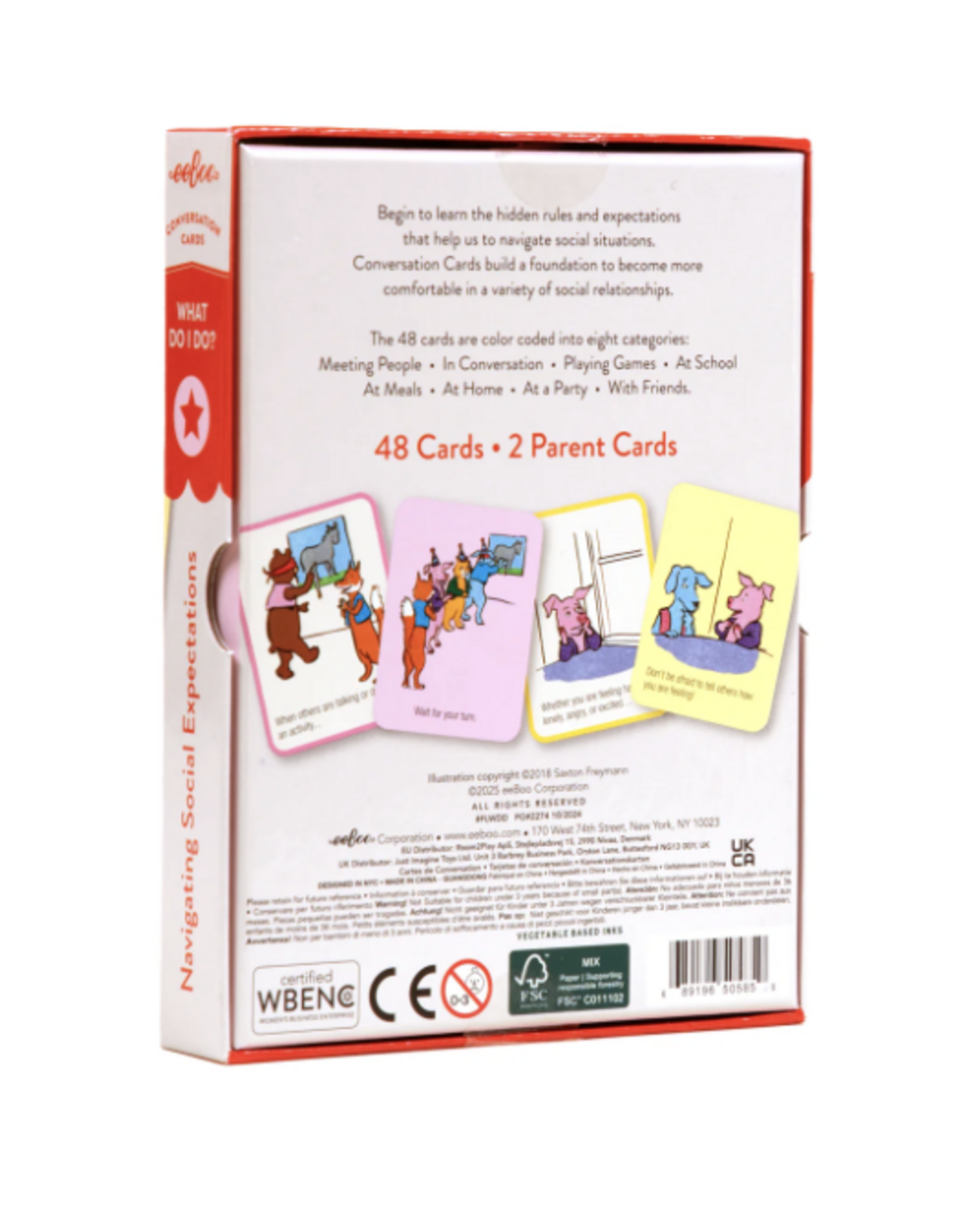 EEboo What Do I Do? Conversation Cards