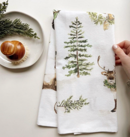 Emily Lax Studio Evergreen Tea Towel