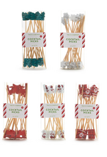 Mudpie Holiday Cocktail Picks