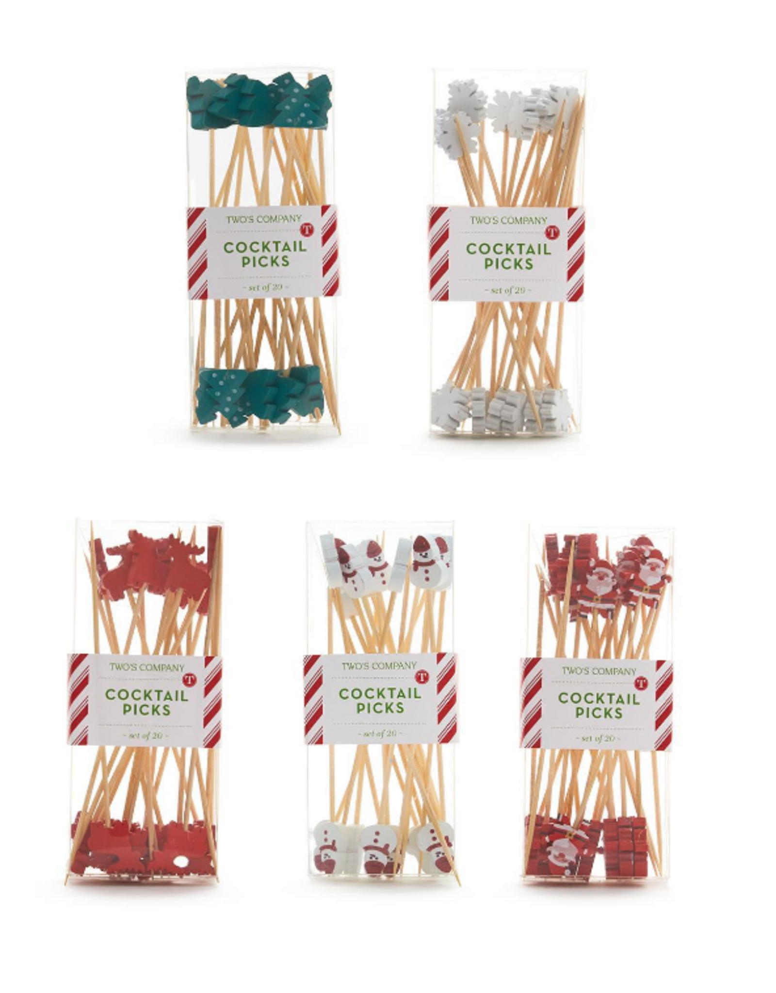 Mudpie Holiday Cocktail Picks