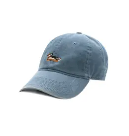 Smather's & Branson Hat Wood Duck Decoy Steel Blue