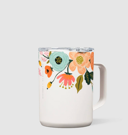Corkcicle Mug 16oz Gloss Cream Lively Floral