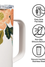 Corkcicle Mug 16oz Gloss Cream Lively Floral