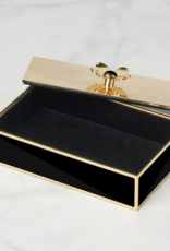 Kate Spade Large Floral Box Black/Gold